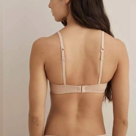 AERIE Real Happy Wireless Push Up Bra Sands 40C - Picture 2 of 10